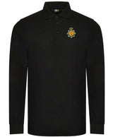 Royal Corps of Transport Long Sleeve Piqué Polo Shirt – Embroidered RCT Polo