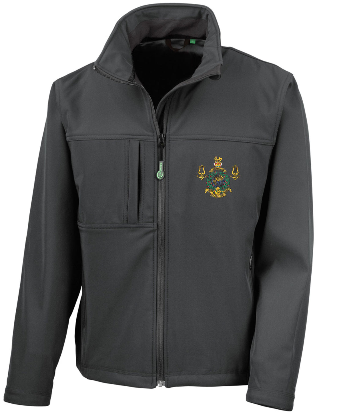 Royal Marines Band Softshell Jacket – Premium Embroidered Military Jacket UK