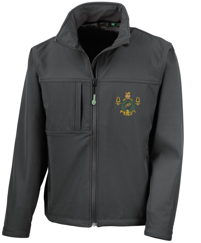 Royal Marines Band Softshell Jacket – Premium Embroidered Military Jacket UK