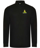 Royal Artillery Long Sleeve Piqué Polo Shirt – Embroidered RA Polo