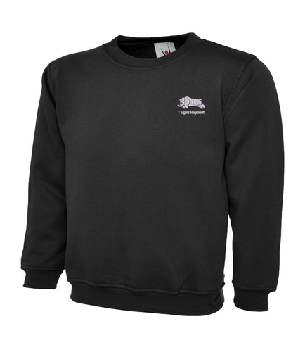 1 Signal Regiment Sweatshirt | Embroidered Military Clothing UK