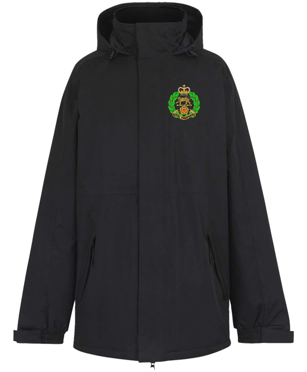 Royal Hampshire Regiment Regatta Dover Parka – Embroidered Regimental Jacket