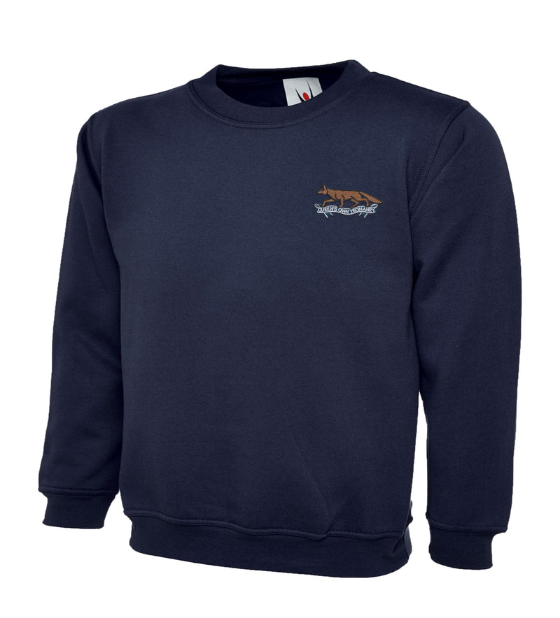 Queen's Own Yeomanry Embroidered Sweatshirt – Army Clothing UK