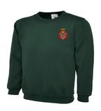 Royal Mercian and Lancastrian Yeomanry Sweatshirt – Military Embroidered Regimental Clothing UK