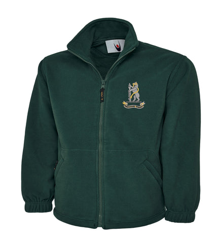 Warwickshire Yeomanry Embroidered Fleece Jacket UK