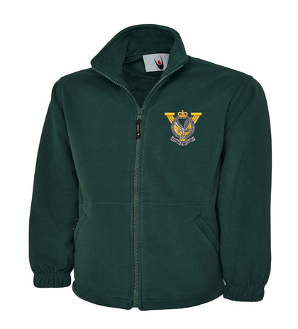 5 Regiment Army Air Corps Fleece Jacket – Embroidered Military Clothing UK