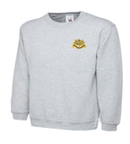 South Nottinghamshire Hussars Sweatshirt – Embroidered Military Regimental Clothing UK