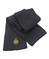 Royal Corps of Transport Heavy Knit Scarf – Embroidered RCT Military Scarf