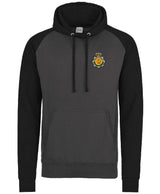 Royal Corps of Transport Contrast Hoodie – Embroidered RCT Military Hoodie