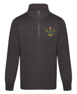 Royal Marines Band 1/2 Zip Sweatshirt – Embroidered Royal Marines Military Clothing UK