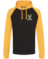 Highland Brigade Contrast Hoodie – Embroidered Military Regiment Hoodie UK