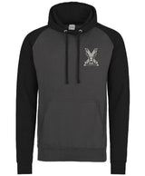 Highland Brigade Contrast Hoodie – Embroidered Military Regiment Hoodie UK