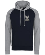 Highland Brigade Contrast Hoodie – Embroidered Military Regiment Hoodie UK