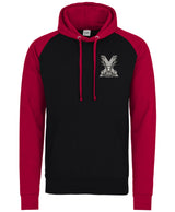 Highland Brigade Contrast Hoodie – Embroidered Military Regiment Hoodie UK