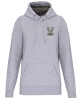 Highland Brigade Kariban Heavy Contrast Hoodie – Embroidered Military Hooded Sweatshirt