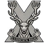 Highland Brigade Heavy Knit Scarf – Embroidered Military Regiment Winter Scarf UK