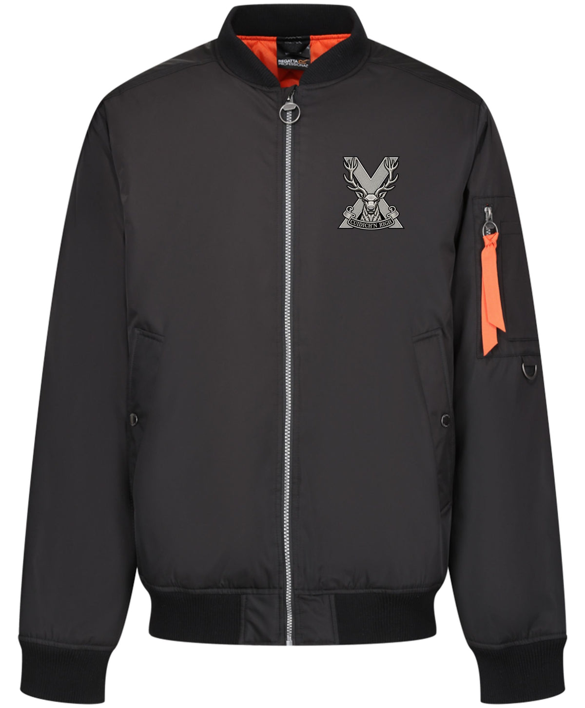 Highland Brigade Pro Pilot Jacket – Embroidered Military Regimental Jacket | Highland Brigade Clothing UK