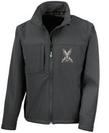 Highland Brigade Embroidered Softshell Jacket | Military Regimental Clothing UK