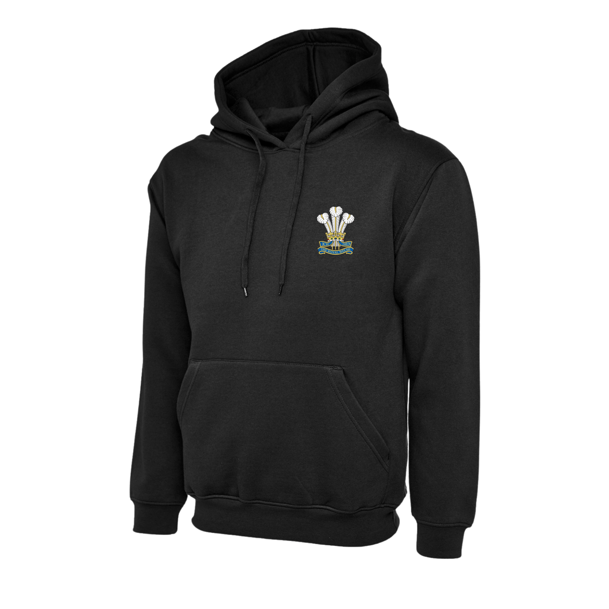 Royal Welsh Hoodie - Black