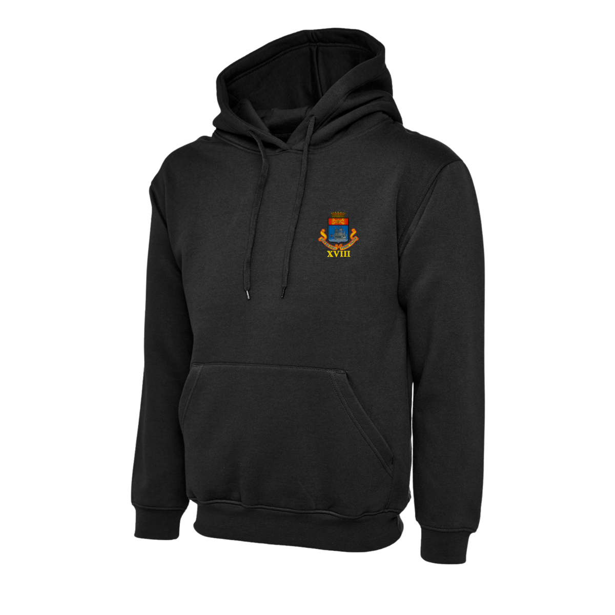 18 Battery Royal Artillery Hoodie - Black