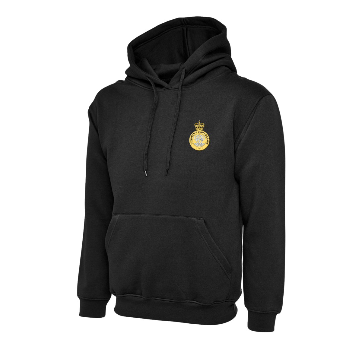 7th Queen's Own Hussars Hoodie - Black
