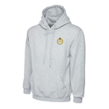 Queen's Bays 2nd Dragoon Guards Hoodie - Heather Grey