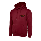 48 Royal Marines Commando Hoodie - Maroon
