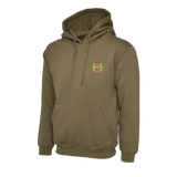 Queen's Bays 2nd Dragoon Guards Hoodie - Military Green