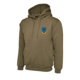 40 Commando Royal Marines Hoodie - Military Green