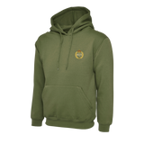 Queen's Bays 2nd Dragoon Guards Hoodie - Olive