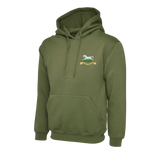 3rd King's Own Hussars Hoodie - Olive