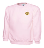 South Nottinghamshire Hussars Sweatshirt – Embroidered Military Regimental Clothing UK