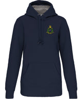 Royal Marines Globe & Laurel Kariban Heavy Contrast Hoodie – Premium Embroidered Military Clothing