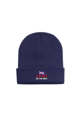 British Army “Be The Best” Beanie Hat | Embroidered Military Hat UK