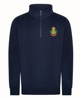 Royal Engineers 1/4 Zip Sweatshirt – Premium Embroidered Military Regimental Clothing