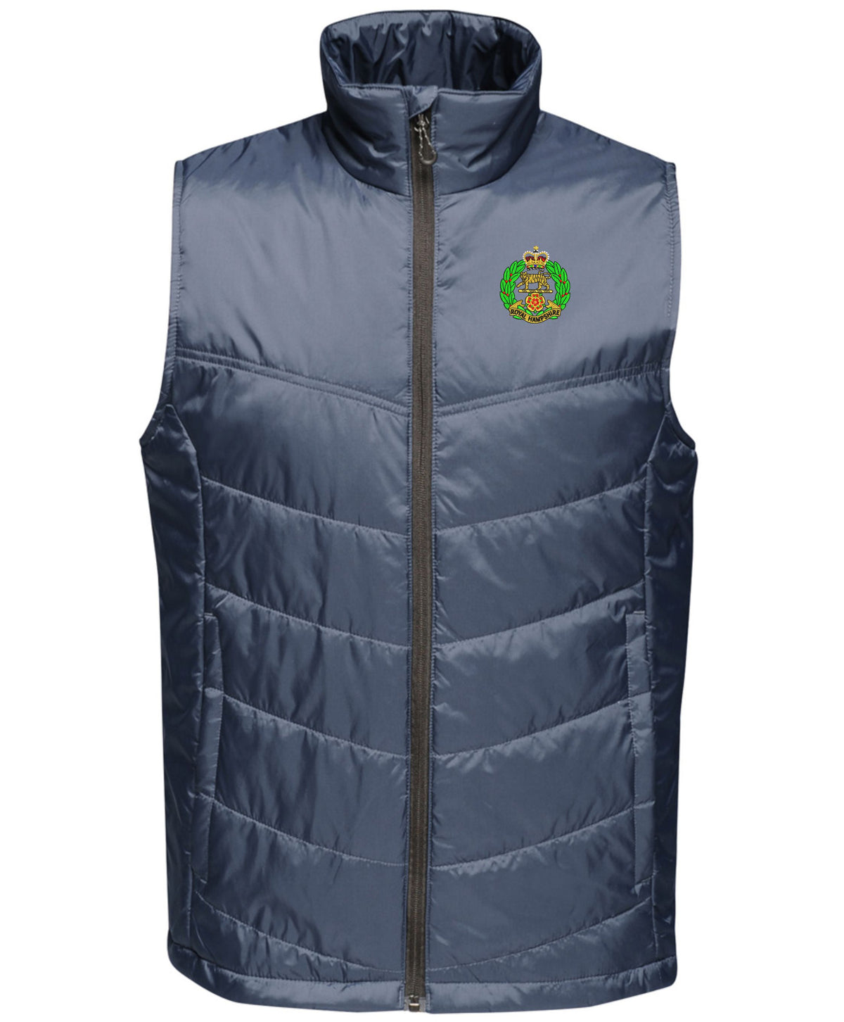 Royal Hampshire Regiment Regatta Bodywarmer – Embroidered Regimental Gilet