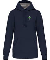 Royal Marines Dagger Kariban Heavy Contrast Hoodie – Embroidered Commando Clothing