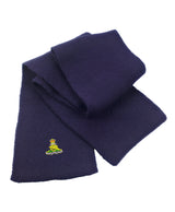 Royal Artillery Heavy Knit Scarf – Embroidered RA Military Scarf