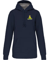 Royal Artillery Kariban Heavy Contrast Hoodie – Embroidered RA Hoodie