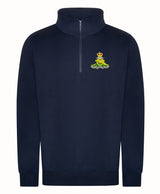 Royal Artillery 1/4 Zip Sweatshirt – Embroidered RA Quarter Zip