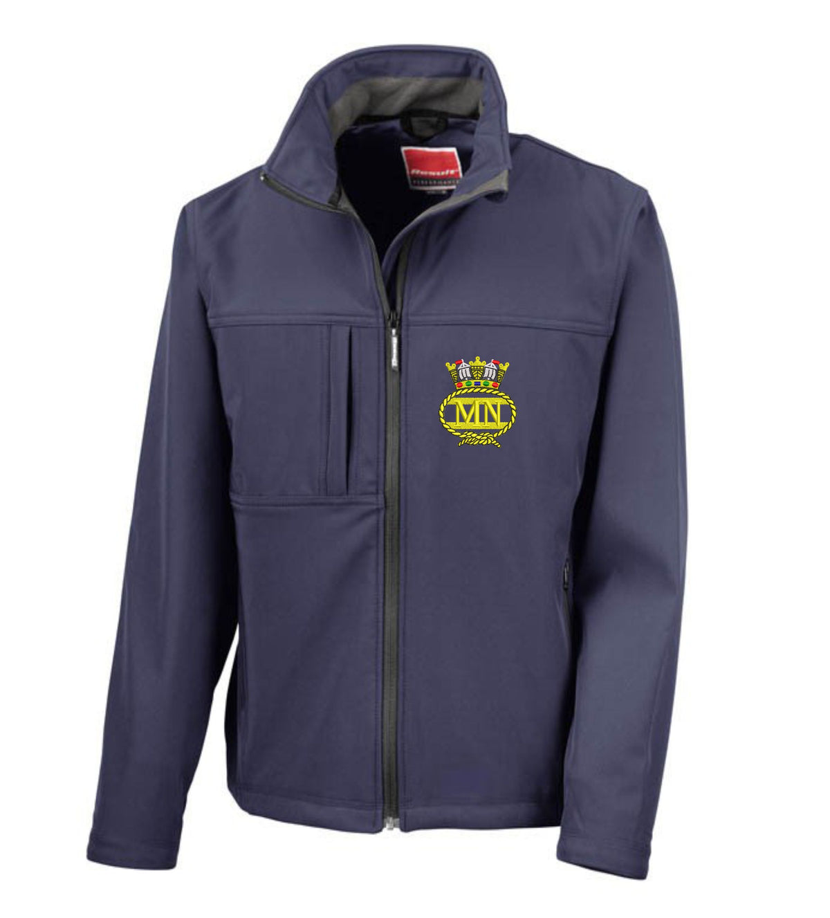 Merchant Navy Softshell Jacket | Embroidered Maritime Jacket UK