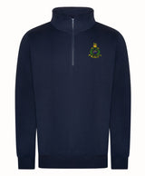 Royal Marines Globe & Laurel 1/2 Zip Sweatshirt – Embroidered Military Clothing