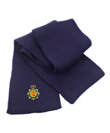 Royal Corps of Transport Heavy Knit Scarf – Embroidered RCT Military Scarf