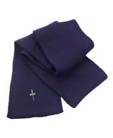 Royal Marines Dagger Heavy Knit Scarf – Embroidered Commando Military Scarf UK