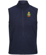 Royal Engineers Fleece Bodywarmer – Embroidered Military Regimental Gilet