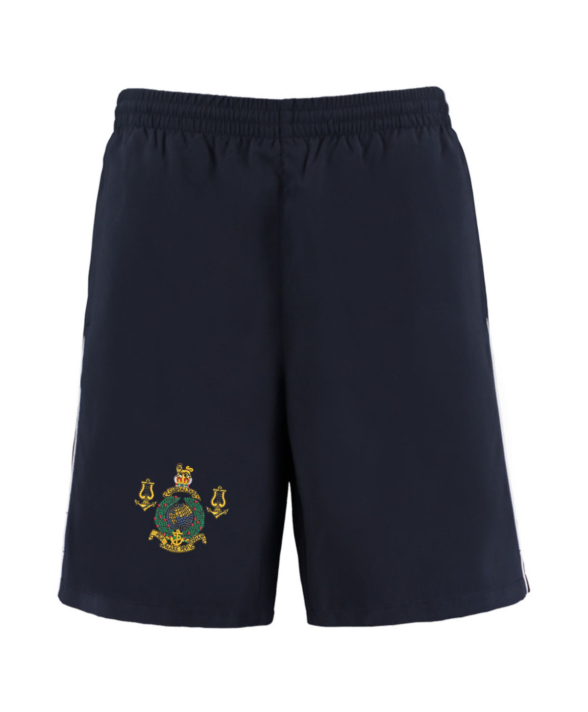 Royal Marines Band Shorts – Embroidered Royal Marines Military Sports Shorts