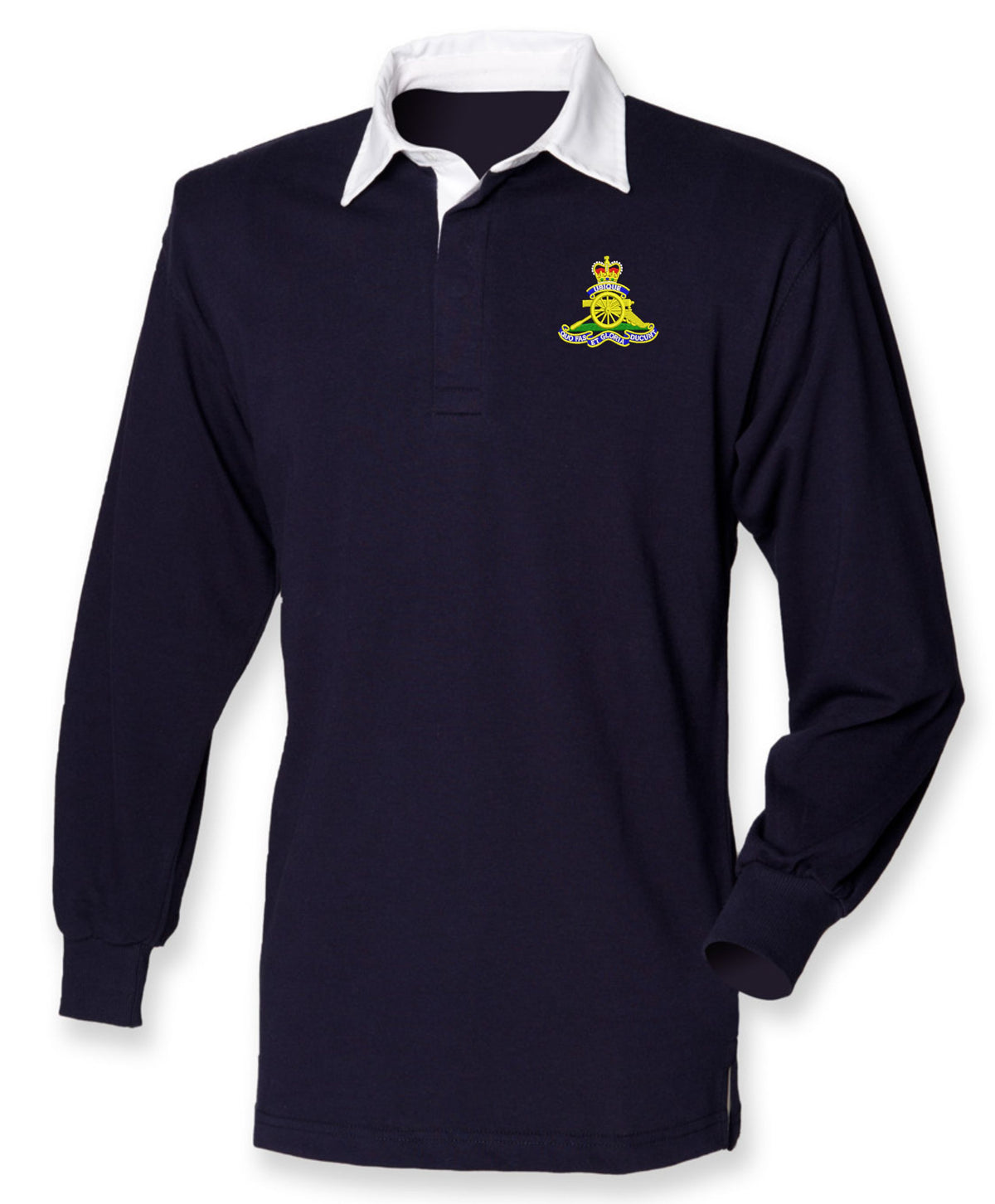 Royal Artillery Rugby Shirt – Premium Embroidered Gunner Clothing