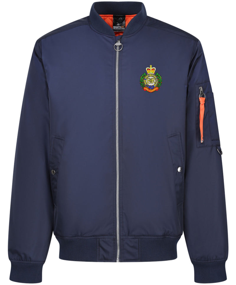 Royal Engineers Pro Pilot Jacket – Premium Embroidered Military Regimental Jacket
