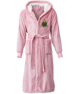 Royal Marines Globe & Laurel Unisex Hooded Cuffed Robe – Premium Embroidered Military Changing Robe