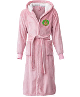 Royal Hampshire Regiment Unisex Hooded Cuffed Robe – Embroidered Military Robe